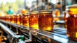 © dropideas - Honey Jar Production Line: A Glimpse into the Factory's Golden Workflow