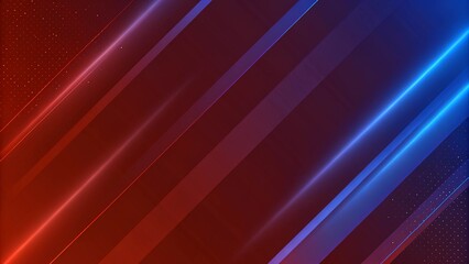 Poster - Versus vs background with blue and red light, halftone, gradient color for game, battle, fight, competition, match, sport, contest, team, championship, combat, duel, tournament, and 3d effect