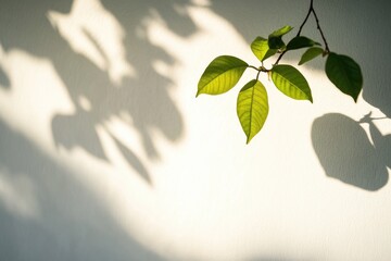 Poster - Close-up of a plant growing on a wall