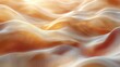 © Ummeya - Elegant Draped Peach and Cream Sheer Fabric Texture Background