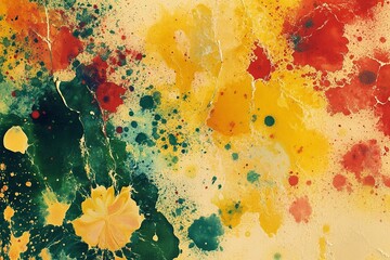 Fototapete - Vibrant colorful background with a textured pattern, blending gradients and abstract designs, perfect for creative projects.


