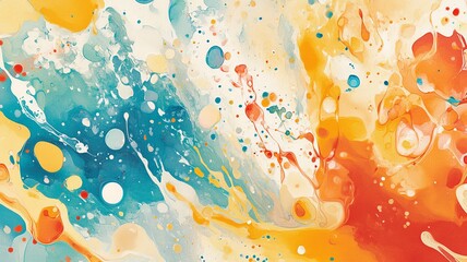 Fototapete - Vibrant colorful background with a textured pattern, blending gradients and abstract designs, perfect for creative projects.

