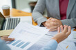 © Charlie's - Business People Meeting Design Ideas professional investor working new start up project. business workers working discussing together planning in office.