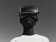 © Artificial South - Into the Digital Realm: A young person, lost in the immersive experience of virtual reality, stares intently through a VR headset, their face reflecting a mixture of wonder and anticipation.