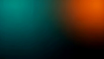 Wall Mural - abstract gradient background with teal and amber hues