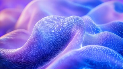 Poster - Abstract purple and blue wave texture background.