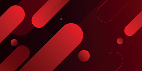 Wall Mural - minimal red geometric background. vector illustrationminimal red geometric background. vector illust