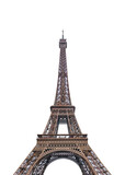 Eiffel Tower in Paris isolated on free png background.