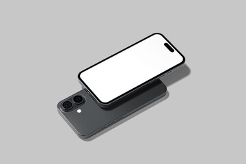 Wall Mural - blank smartphone responsive mockup