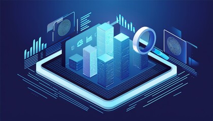 Poster - data analysis information searching data center query search engine optimization