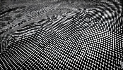black and white houndstooth aerial photography texture background