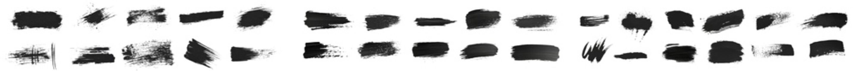 Poster - Modern Decorative Grunge Brush Stroke