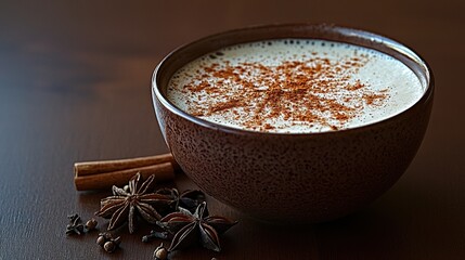 Canvas Print - Warm Chai Latte with Spices