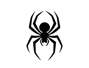 contemporary spider icon. flat isolated spider illustration.
