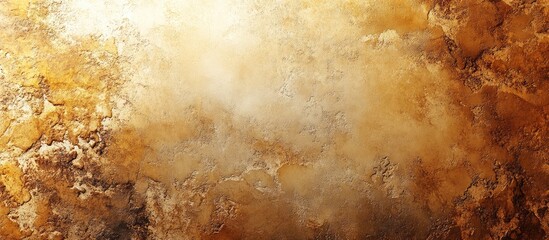 Leinwandbilder - Warm Abstract Background with Mottled Beige and Brown Textures Enhanced by Soft Light and Ample Empty Space for Design Elements