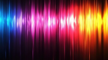 Fototapete - Colorful Gradient Stripes with Abstract Light Effect for Creative Background Design