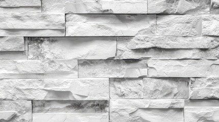 Whitewashed brick wall texture for interior design background in home and office settings with a vintage aesthetic and modern appeal