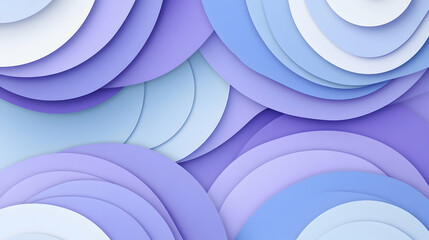 Abstract purple and blue layered circles background design for website or presentation