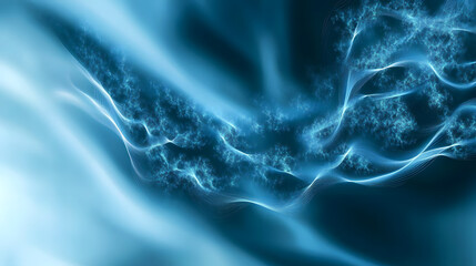 Wall Mural - light blue abstract neutral glowing backround for digital technology and medical science