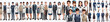 © Jefri Syahputra BKL - vector set of hotel waiter parts in work uniforms