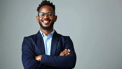 Canvas Print - The Smiling Confident Man