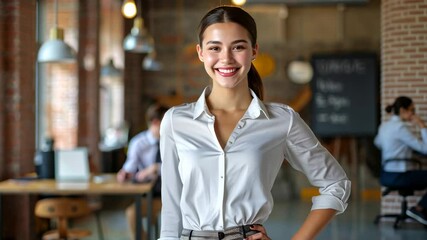 Canvas Print - The Confident Businesswoman