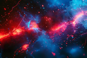 stars and nebula