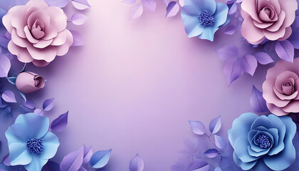 Wall Mural - dusty purple rose blue pink abstract background. gradient. elegant lilac background with space for d