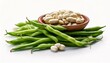 © Jhonatan - fresh beans on white background 5