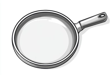 Ceramic frying pan with stainless steel handle Gray nonstick safe from harmful chemical