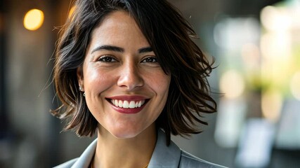 Wall Mural - The Smiling Businesswoman