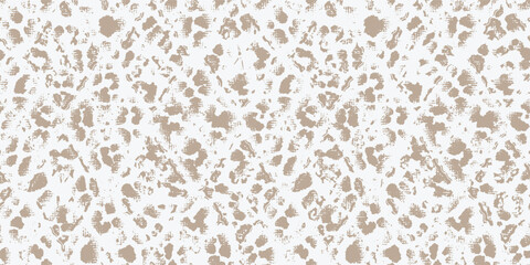 Gender neutral foliage leaf seamless raster background. Simple whimsical 2 tone pattern. Kids nursery wallpaper or scandi all over print.botanical geometric retro silhouette designs beige white colors