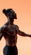 © BOJOShop - Strong Athletic Black Man  Fitness  Muscle  Bodybuilder  Portrait