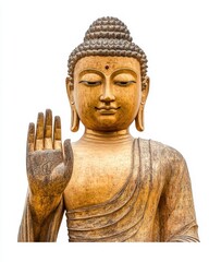 Serene Golden Buddha Statue: A Symbol of Peace and Enlightenment