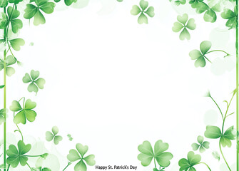 Wall Mural - st patrick background