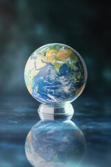 Canvas Print - Glass Globe Close Up