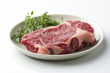 Poster - Raw Meat with Thyme