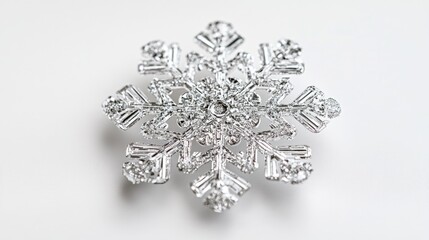 Canvas Print - Diamond Snowflake