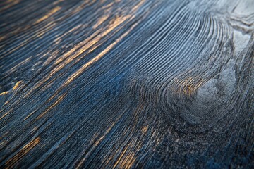 Wall Mural - Wooden Table Close Up