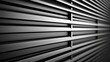 © FoxGrafy - Close-up of sleek metallic louvered panel design