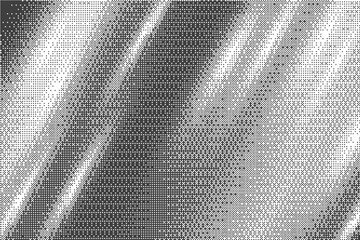 bitmap pattern with pixel texture. dotted gradient. retro vector gradation of computer game bg. abst