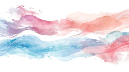 A textured abstract design featuring gentle waves and soft hues, displayed on a minimalist white background for versatile use. 8k UHD, suitable for high-quality printing or digital display. 