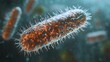 © abangaboy - Microscopic Bacteria Cell 3D Render High Resolution Image