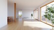 © wpw - Minimalist 3D Rendered Living Room: A Modern and Stylish Space for Contemporary Living