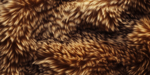 realistic brown and black animal fur texture