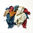 © Emmanuel - Pile of dirty clothes isolated on transparent or white background