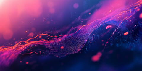 Software development, digital technology concept. Software developer, coding web banner or background	
