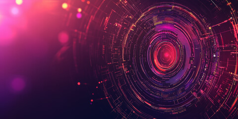 Software development, digital technology concept. Software developer, coding web banner or background	
