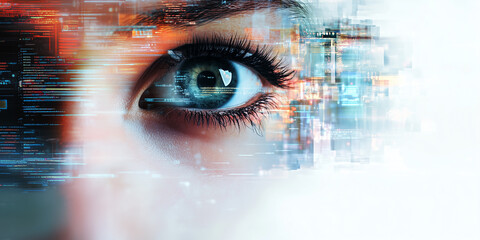 software development, digital technology concept. software developer, coding web banner or backgroun