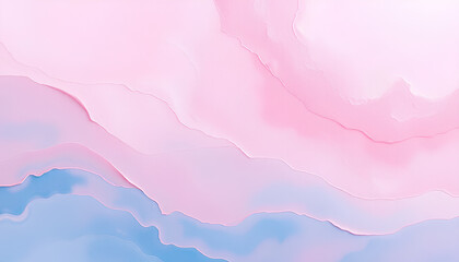 Poster - Abstract pastel oil paint with soft texture on canvas background with copy space.